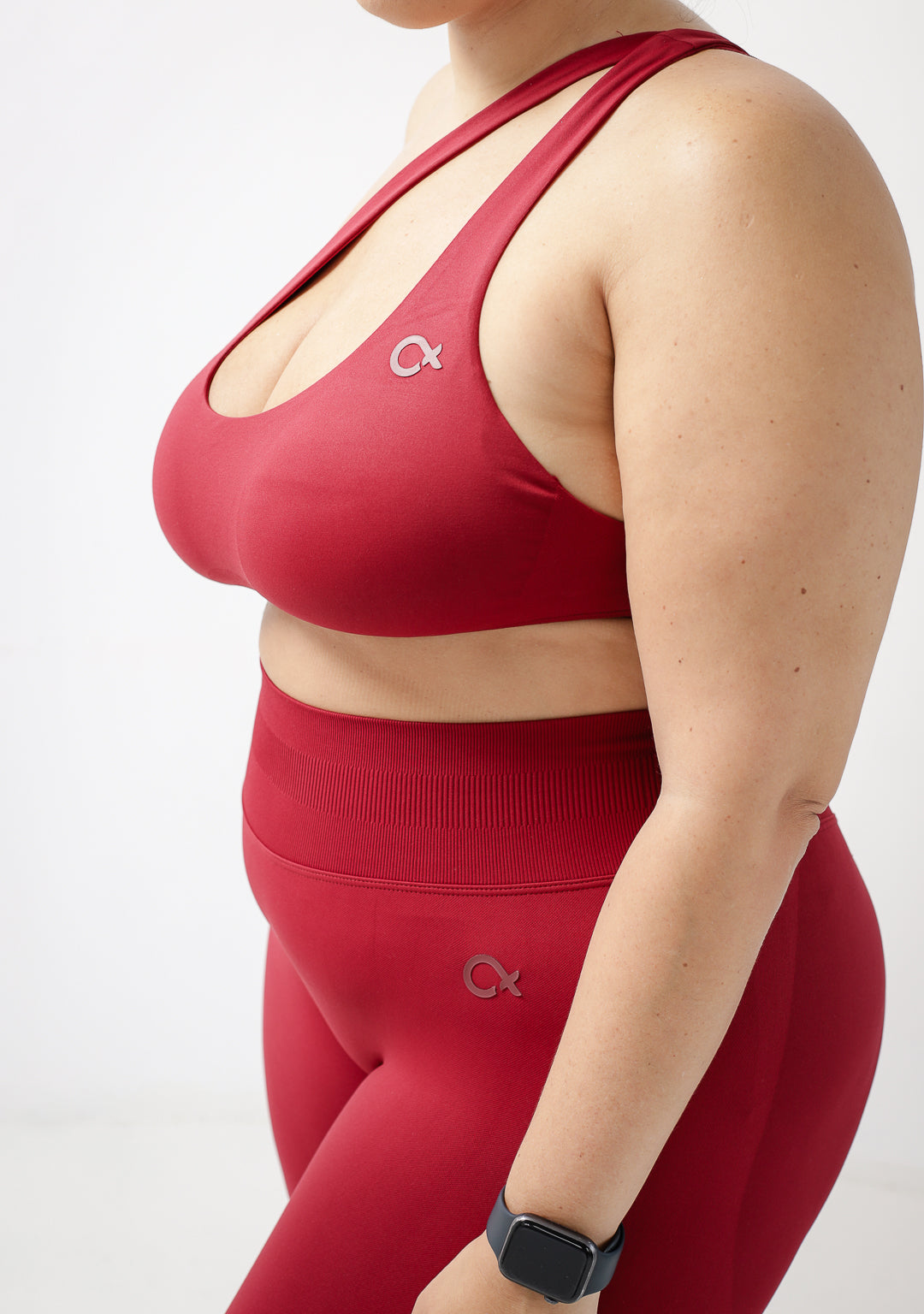 Ensemble brassière one shoulder et legging Confiante