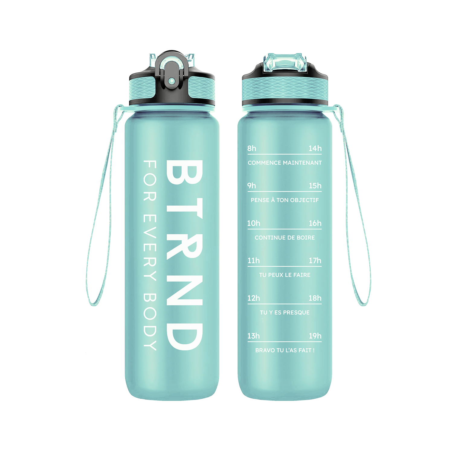 Gourde de fitness BTRND Hydra 1000ml (Blue Ice)