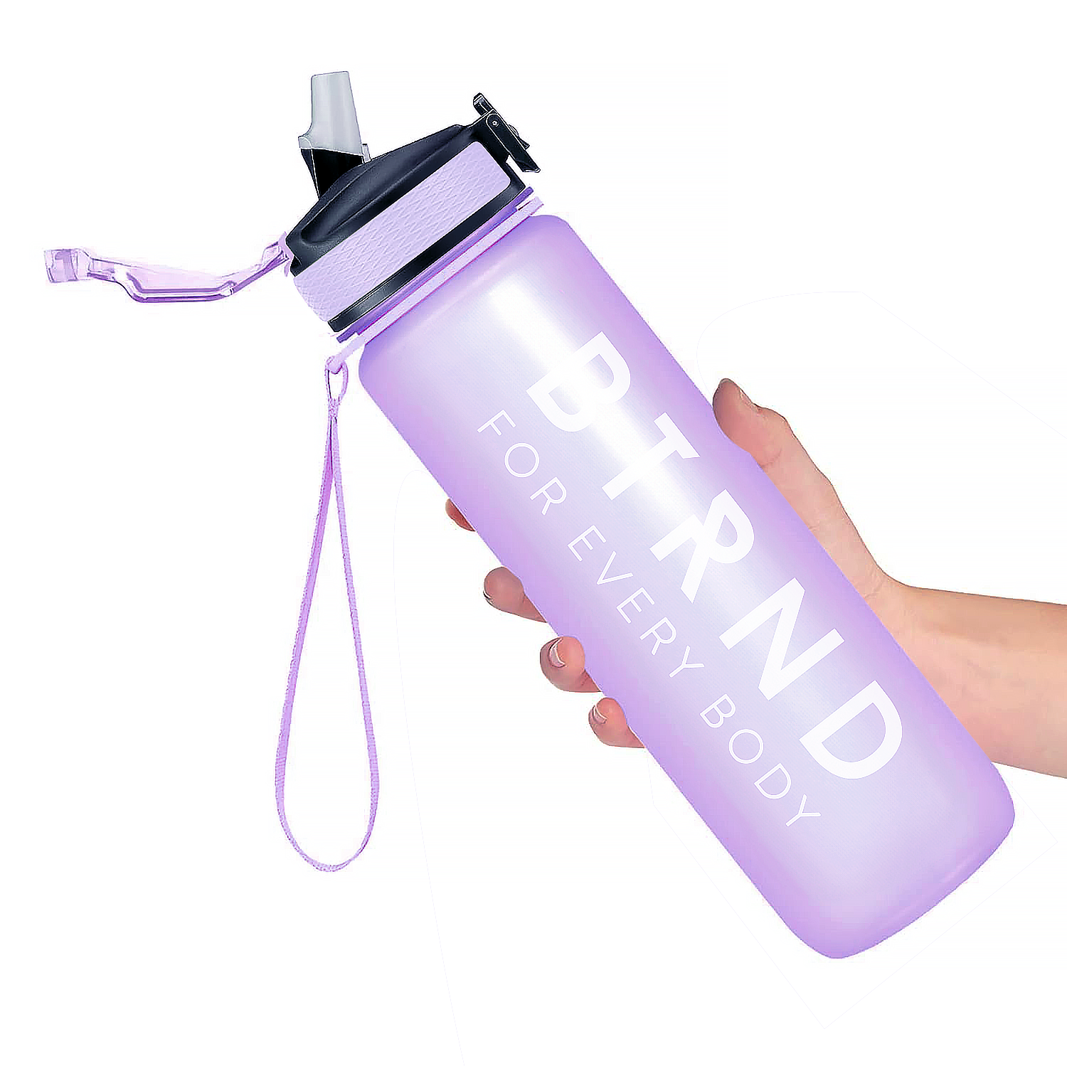 Gourde de fitness BTRND Hydra 1000ml (Purple Lavender)