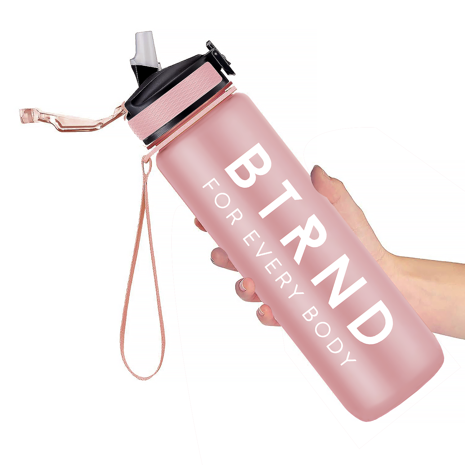 Gourde de fitness BTRND Hydra 1000ml (Pink Sakura)