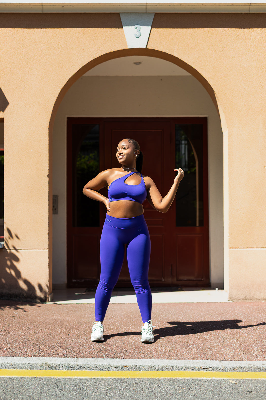 Ensemble brassiere et legging - Purple Vibe